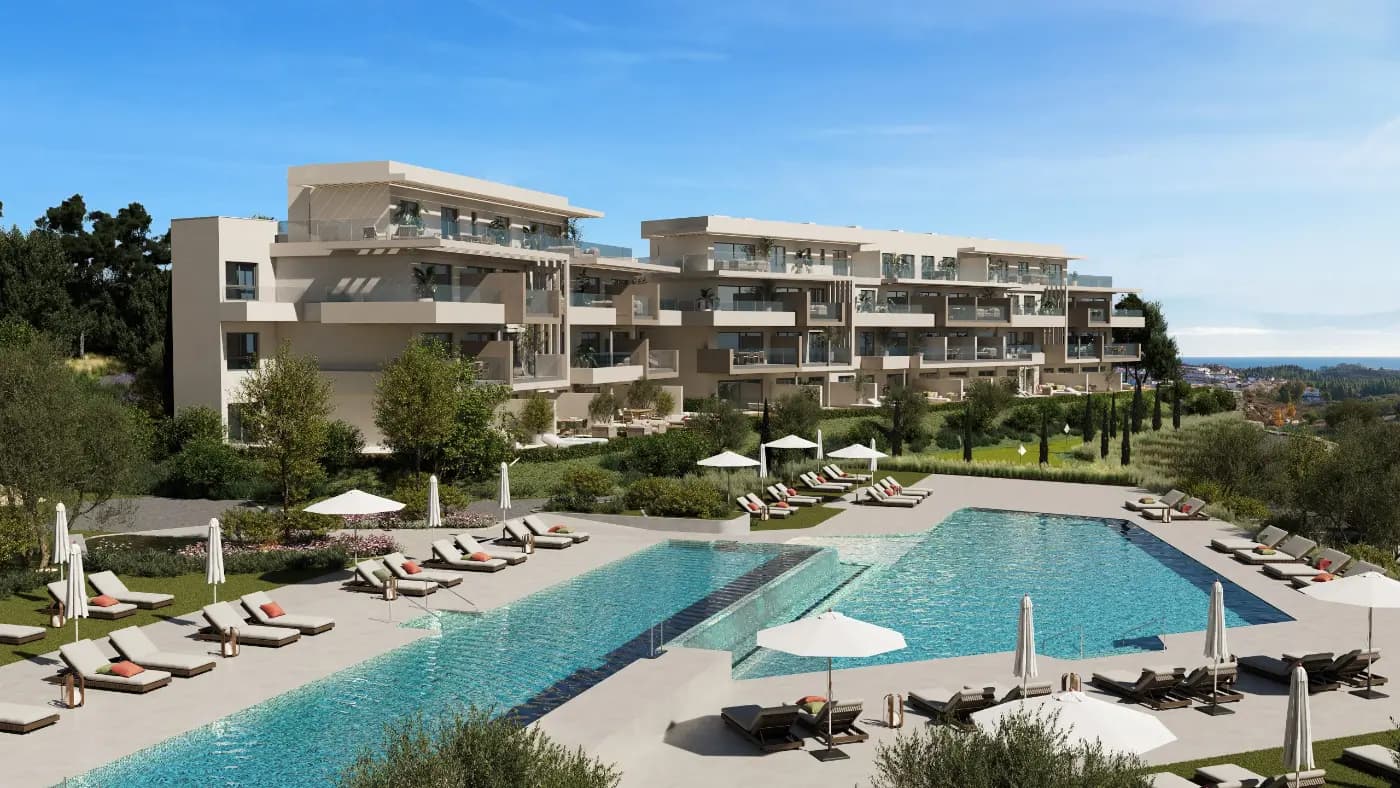 Ekskluzywne Apartamenty z Basenem i SPA – Mijas, Costa del Sol