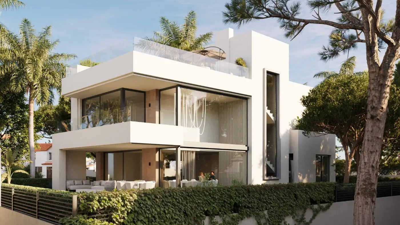 Ekskluzywne Wille z Prywatnym Basenem i Widokiem na Morze w Marbella East