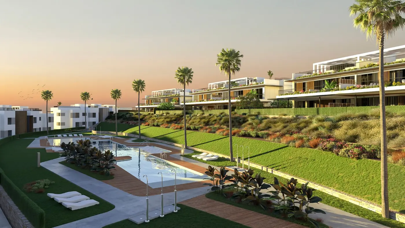 Apartamenty i Penthousy z Prywatnym Basenem przy Polu Golfowym w Santa Clara, Marbella East