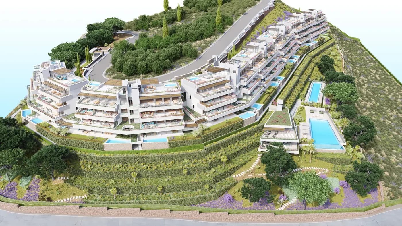 Nowoczesne apartamenty z panoramą morza – La Quinta, Benahavís