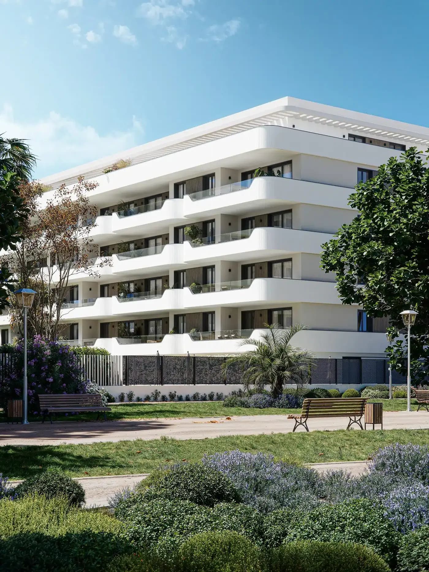 Nowoczesne apartamenty 100 m od morza w Torre del Mar