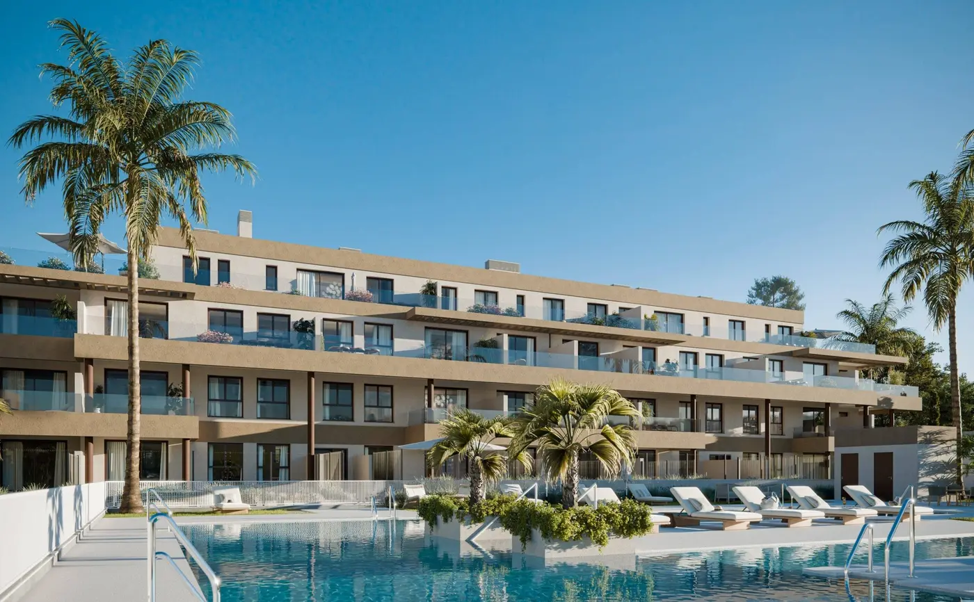 Apartamenty i penthousy z widokiem na morze w Mijas Costa