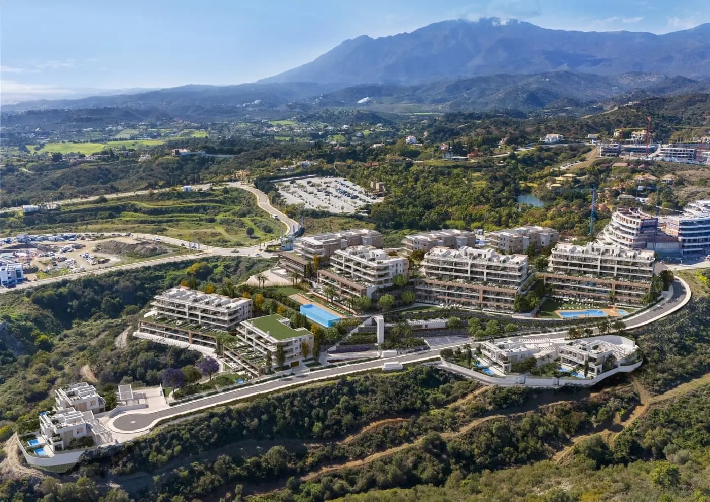 Marine Hills Estepona — apartamenty i penthousy z widokiem na morze w Selwo