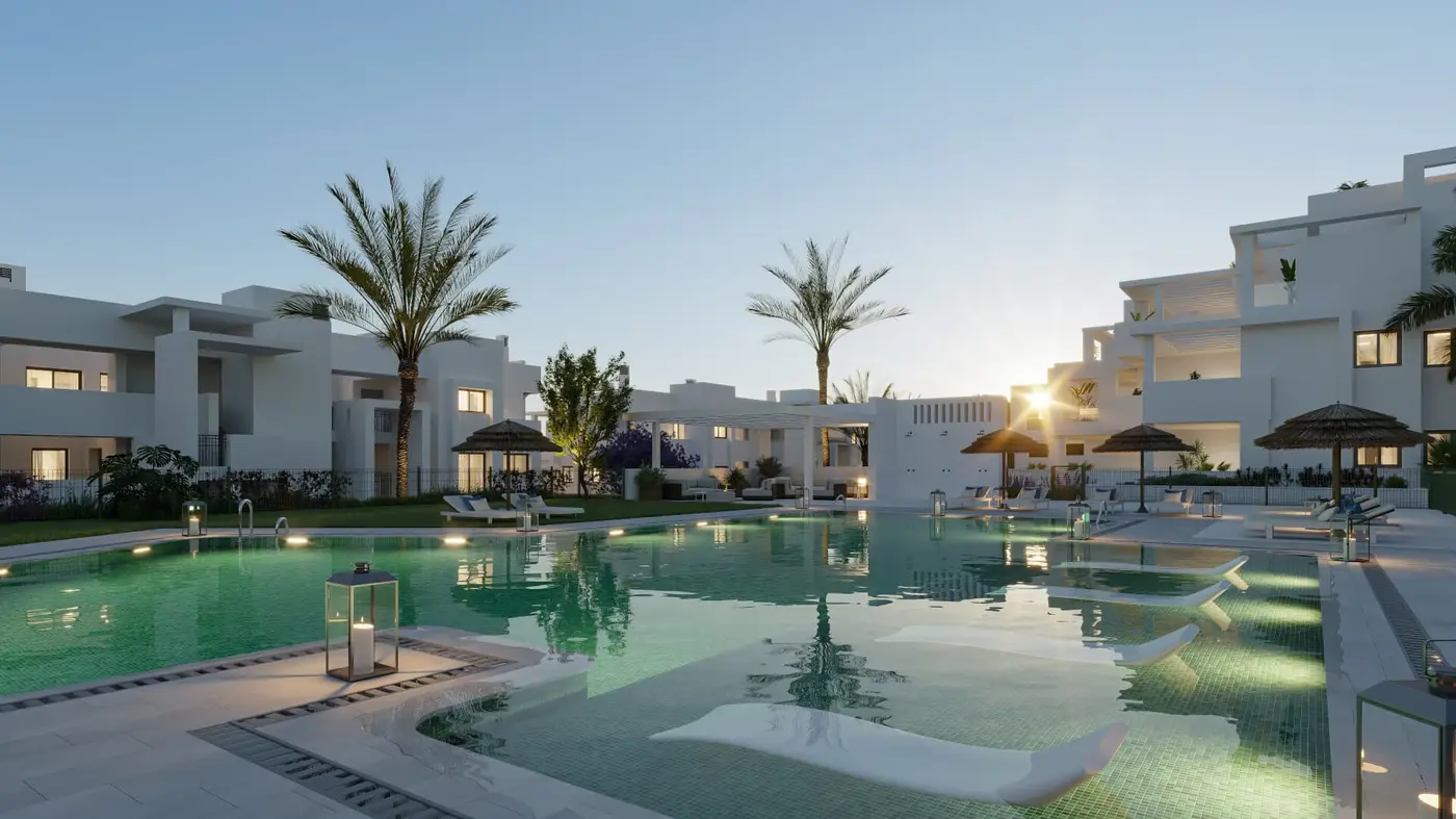 Nowoczesne Apartamenty i Penthouse'y 400 m od Plaży – Mala Kai, Estepona