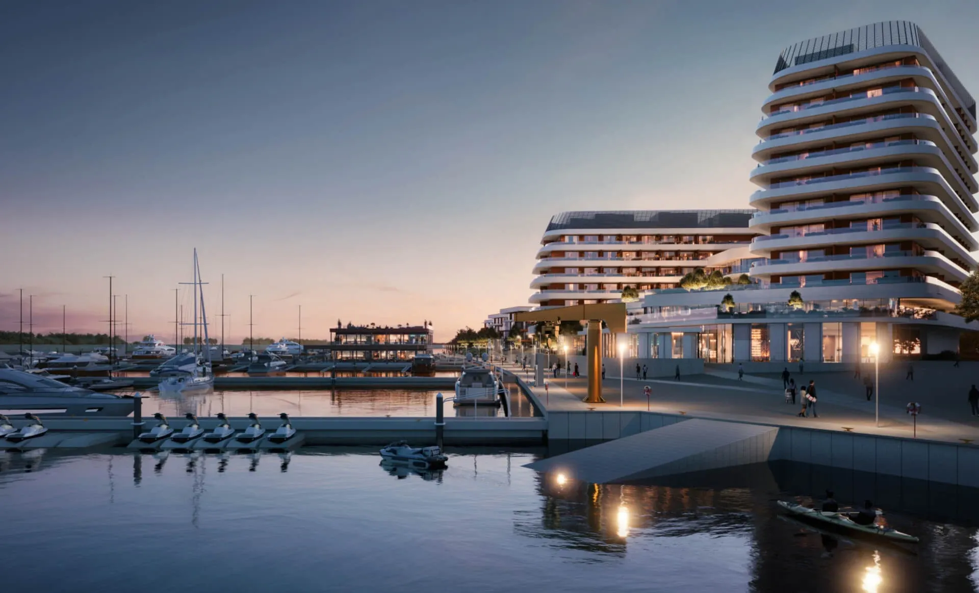 Luksusowe apartamenty Yacht Resort