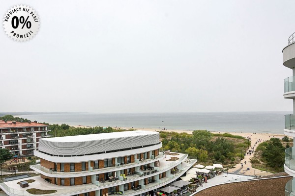 Świnoujście, Apartament z widokiem na morze i 15 metrowym tarasem
